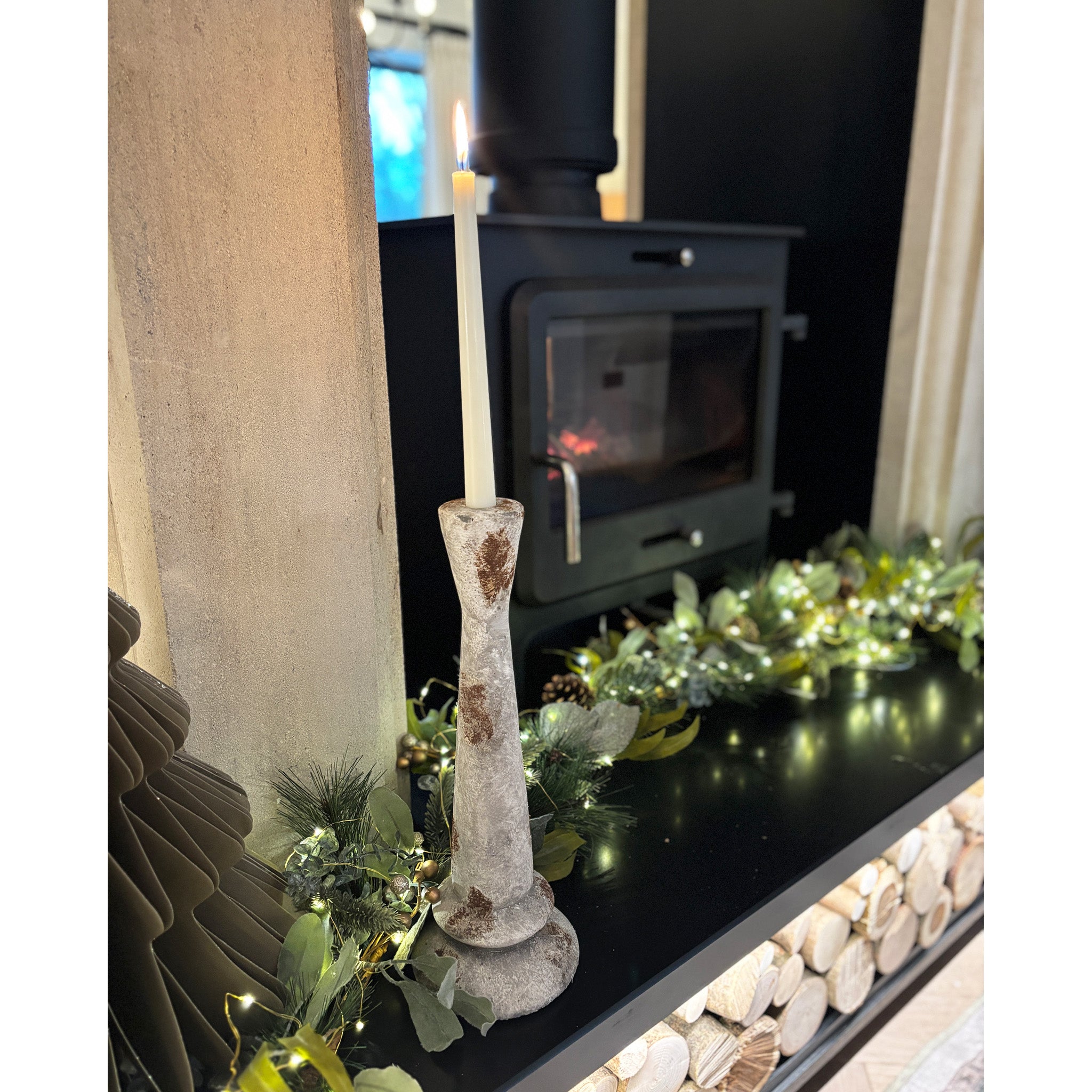 Rustic Candle Stick